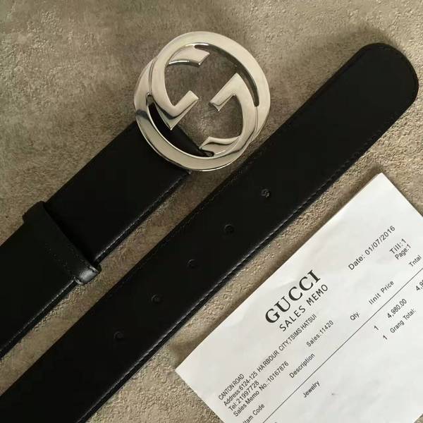 Gucci Original Calf Leather 4.0CM Belt 68885C