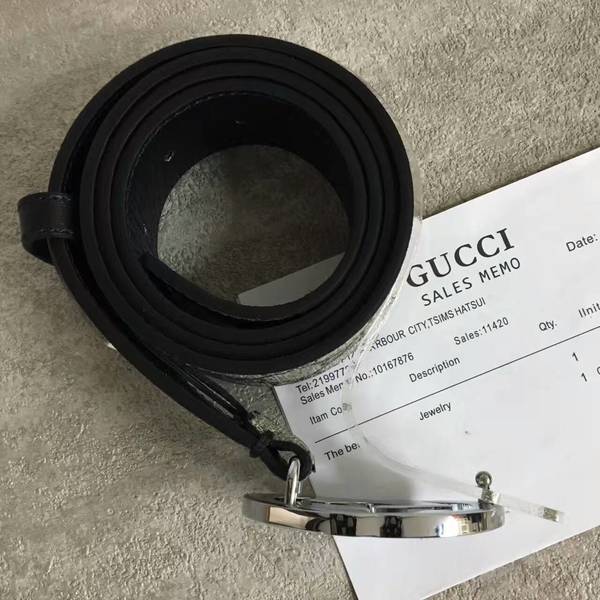 Gucci Original Calf Leather 4.0CM Belt 68885D