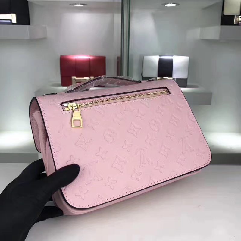 Louis Vuitton Monogram Empreinte Bag M44018 Pink