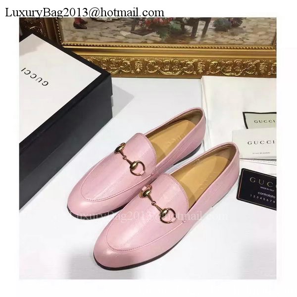 Gucci Casual Shoes Leather GG1130 Pink