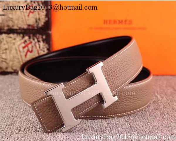 Hermes 40mm Belt H170417 Grey