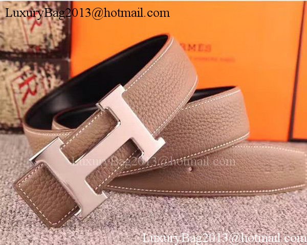 Hermes 40mm Belt H170417 Grey