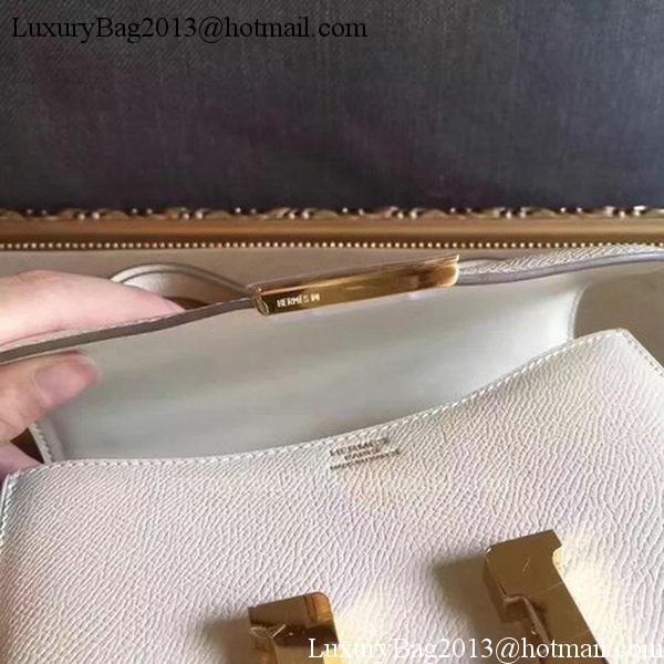 Hermes Constance Bag Original Leather H027 Offwhite