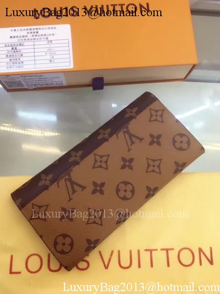 Louis Vuitton Monogram Canvas Emilie Wallet M60136 Orange