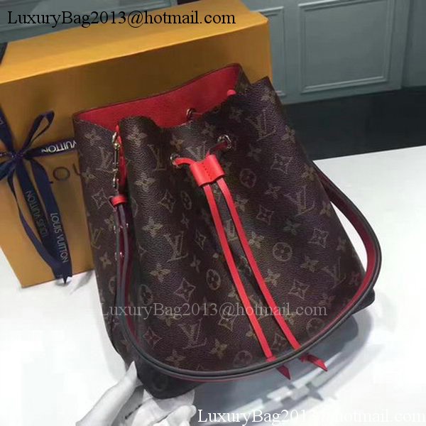 Louis Vuitton Monogram Canvas NEONOE M44022 Red