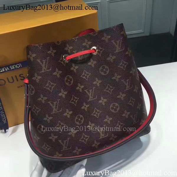 Louis Vuitton Monogram Canvas NEONOE M44022 Red