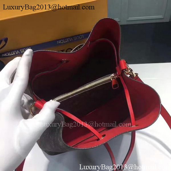 Louis Vuitton Monogram Canvas NEONOE M44022 Red