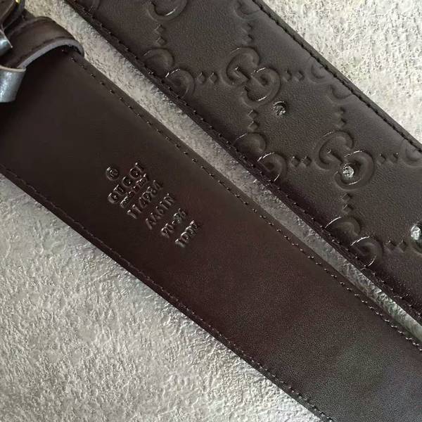 Gucci Original Calf Leather 4.0CM Belt 17419E