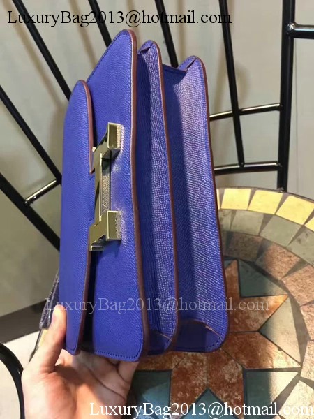 Hermes Constance Bag Calfskin Leather H9978 Blue