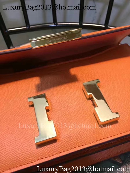 Hermes Constance Bag Calfskin Leather H9978 Orange