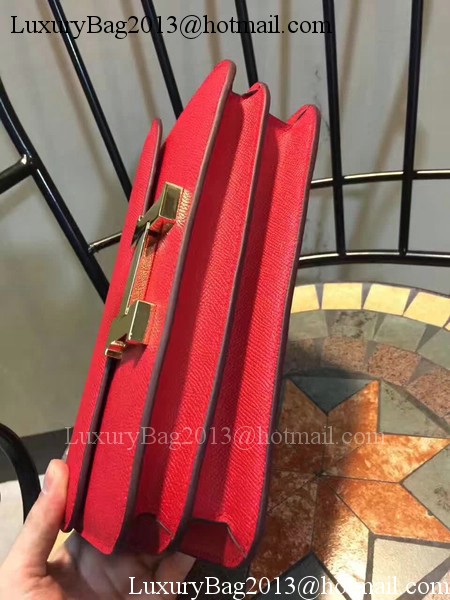 Hermes Constance Bag Calfskin Leather H9978 Red