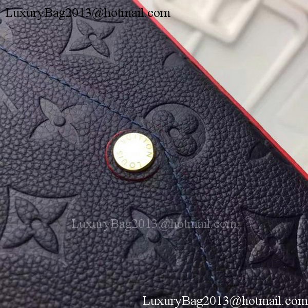 Louis Vuitton Monogram Empreinte POCHETTE FELICIE M64065 Royal