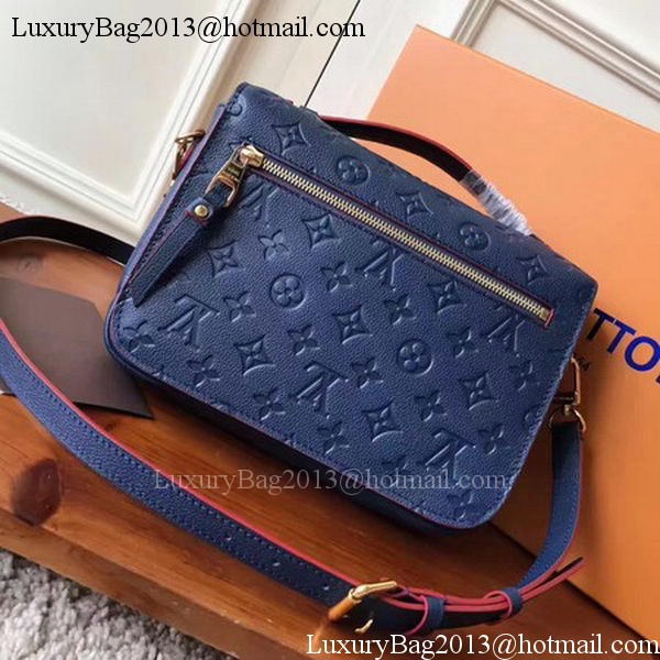 Louis Vuitton Monogram Empreinte POCHETTE METIS M41488 Blue