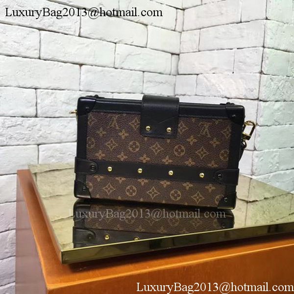 Louis Vuitton Monogram Canvas PETITE MALLE M44199 Black