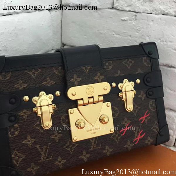 Louis Vuitton Monogram Canvas PETITE MALLE M44199 Black