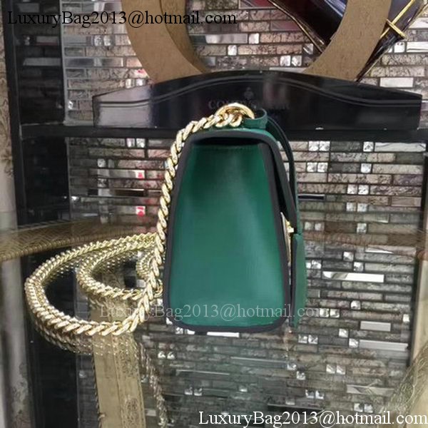 Gucci Padlock Gucci Signature Mini Shoulder Bag 409487 Green