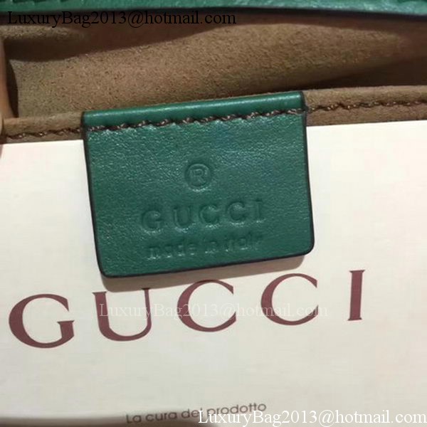 Gucci Padlock Gucci Signature Mini Shoulder Bag 409487 Green