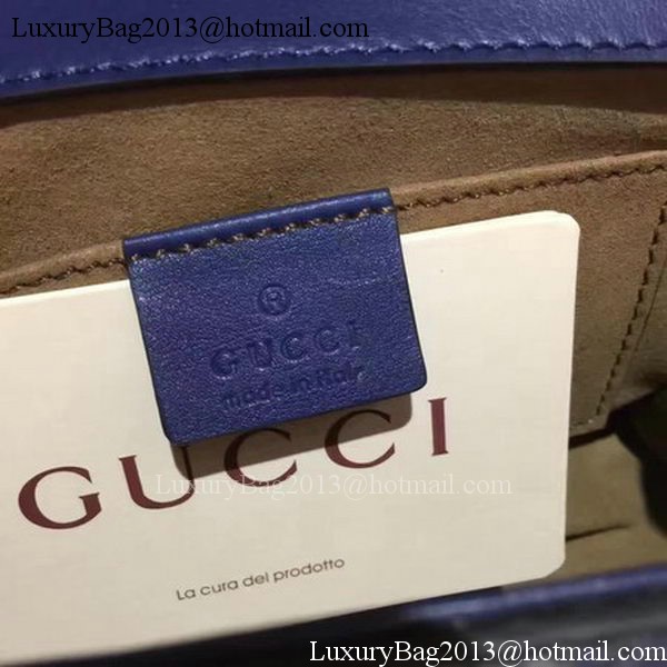 Gucci Padlock Gucci Signature Mini Shoulder Bag 409487 Royal