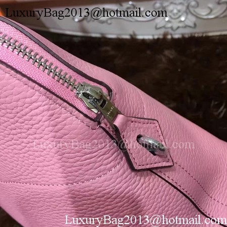 Hermes Bolide 31CM Calfskin Leather Tote Bag B3302 Pink