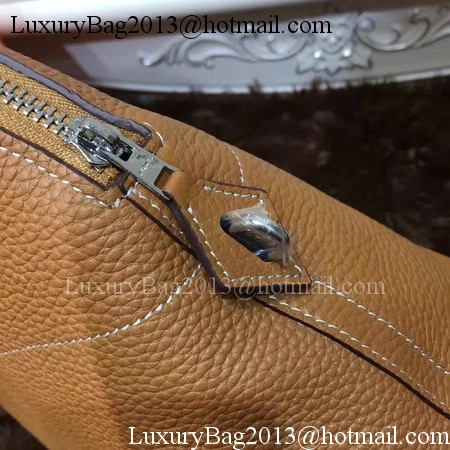 Hermes Bolide 31CM Calfskin Leather Tote Bag B3302 Wheat