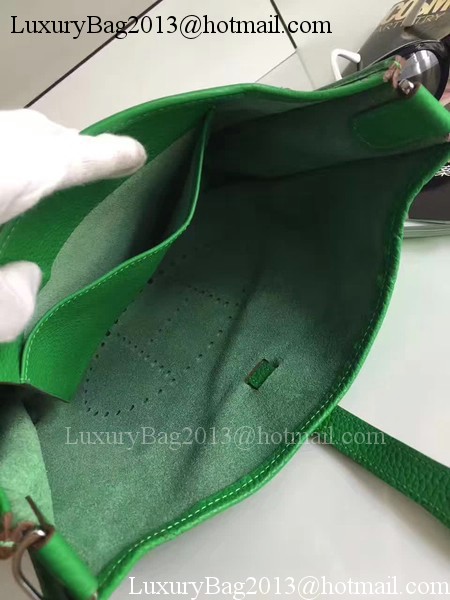 Hermes Evelyne 30cm Messenger Bag E3301 Green