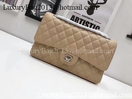 Chanel 2.55 Series Flap Bags Original Cannage Pattern A1112 Apricot