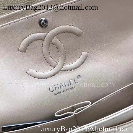 Chanel 2.55 Series Flap Bags Original Cannage Pattern A1112 Apricot