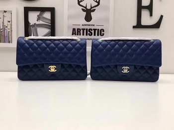 Chanel 2.55 Series Flap Bags Original Sheepskin A1112 Blue