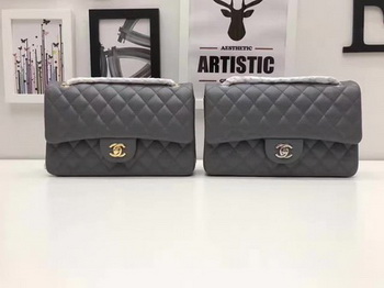 Chanel 2.55 Series Flap Bags Original Sheepskin A1112 Grey