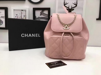 Chanel Original Leather Backpack CHA2590 Pink