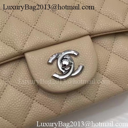 Chanel mini Classic Flap Bag Original Cannage Pattern A1116 Apricot