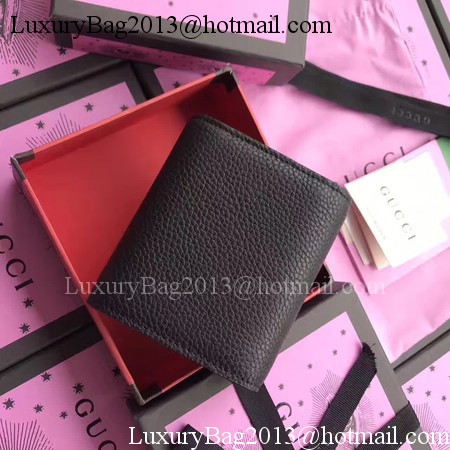 Gucci Calfskin Leather Padlock Wallet 453155 Black