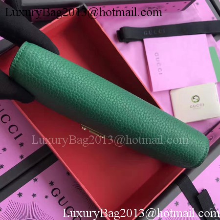 Gucci Padlock Continental Wallet Calfskin Leather 453506 Green