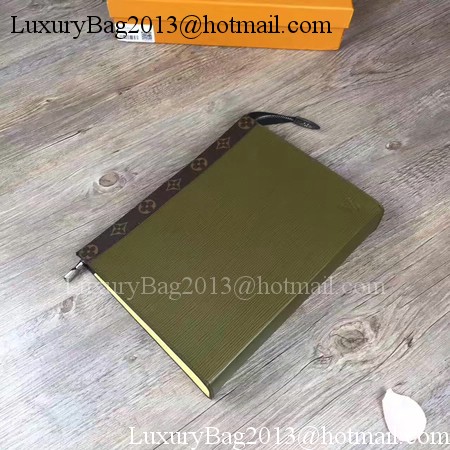 Louis Vuitton Epi Leather POCHETTE VOYAGE MM M67736 Green