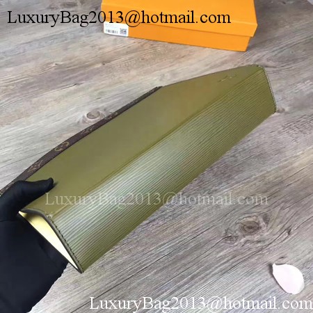 Louis Vuitton Epi Leather POCHETTE VOYAGE MM M67736 Green