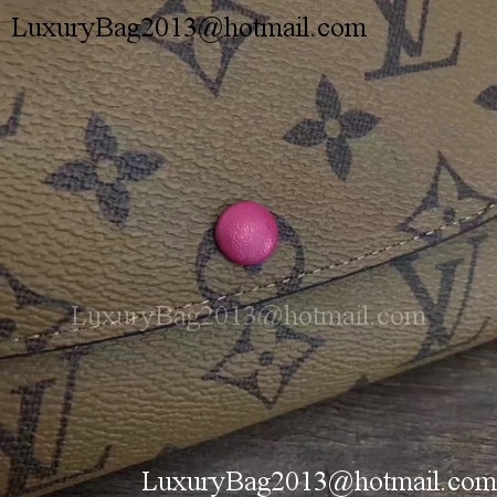 Louis Vuitton Monogram Canvas EMILIE WALLET M60697 Rose