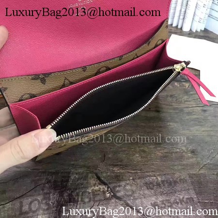 Louis Vuitton Monogram Canvas EMILIE WALLET M60697 Rose