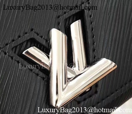 Louis Vuitton Epi Leather TWIST COMPACT WALLET M64414 Black