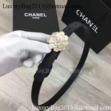 Chanel 20mm Leather Belt CH0801 White