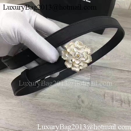 Chanel 20mm Leather Belt CH0801 White