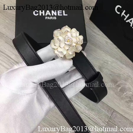 Chanel 20mm Leather Belt CH0801 White