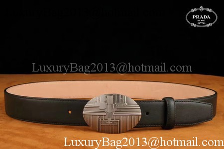 Prada Leather Belt PD0802 Black