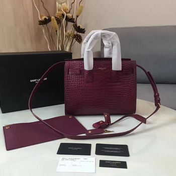 Yves Saint Laurent Classic Sac De Jour Bag Y398710 Wine