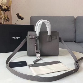 Yves Saint Laurent Classic Sac De Jour Bag Y398710B Grey