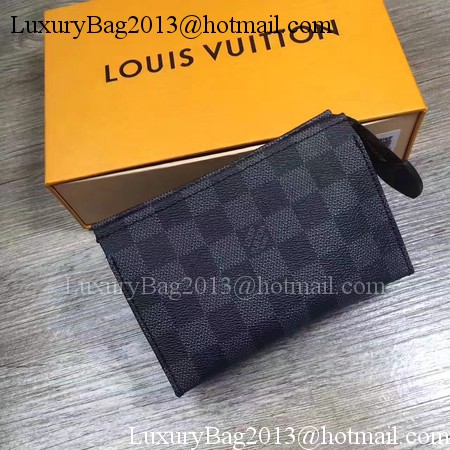 Louis Vuitton Damier Graphite Canvas TOILETRY POUCH 15 M47546