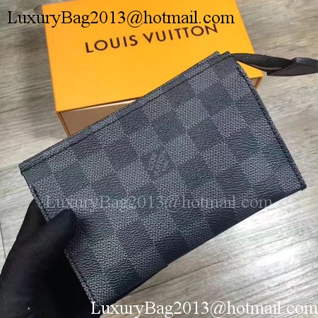 Louis Vuitton Damier Graphite Canvas TOILETRY POUCH 15 M47546