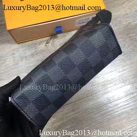 Louis Vuitton Damier Graphite Canvas TOILETRY POUCH 15 M47546