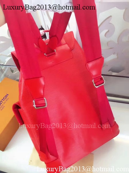 Louis Vuitton Epi Leather CHRISTOPHER PM M50159 Red