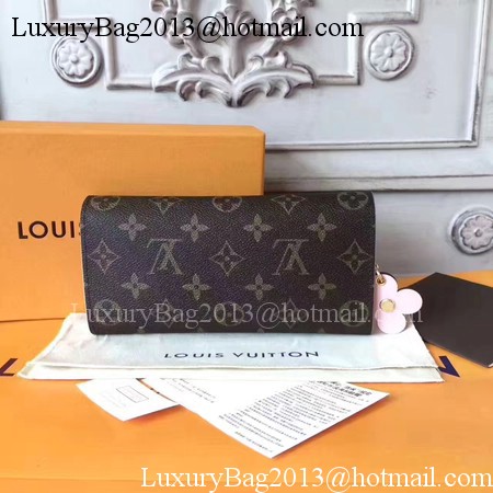 Louis Vuitton Monogram Canvas EMILIE WALLET M64202