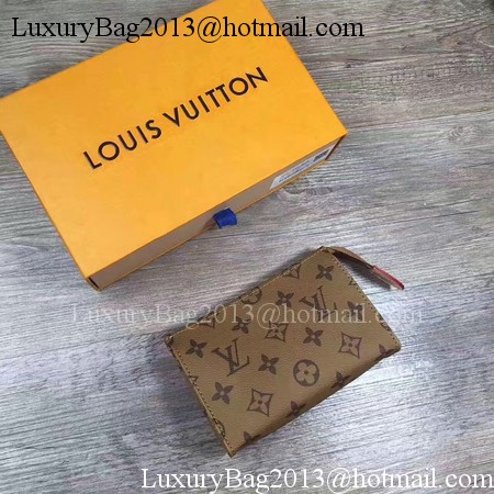 Louis Vuitton Monogram Canvas TOILETRY POUCH 15 M47546 Brown